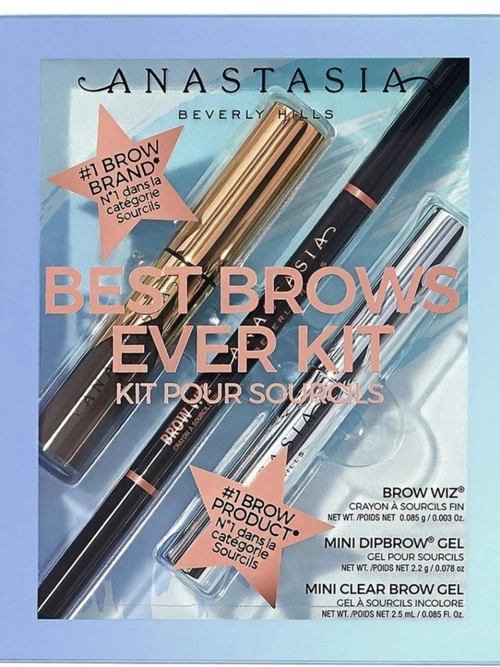Anastasia Beverly Hills Best Brows Ever Kit -  dark brown